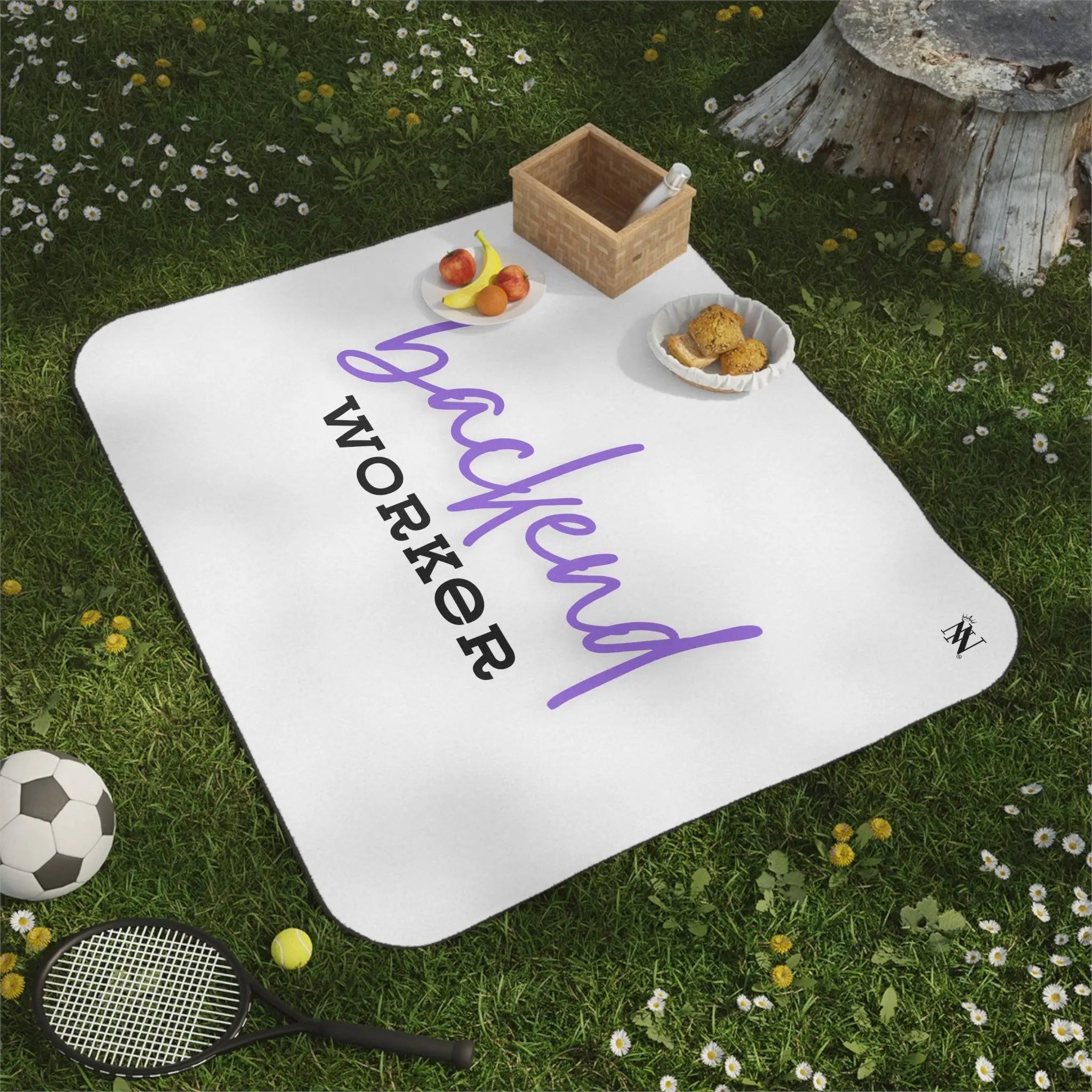 Backend Worker | Mix Match Fun-Flirty Lovers’ Water-Resistant Blankets