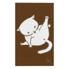 Bad Kitty Brown | Mix & Match Soft Fun-Flirty Lovers’ Towels