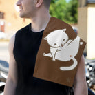 Bad Kitty Brown | Mix & Match Soft Fun-Flirty Lovers’ Towels