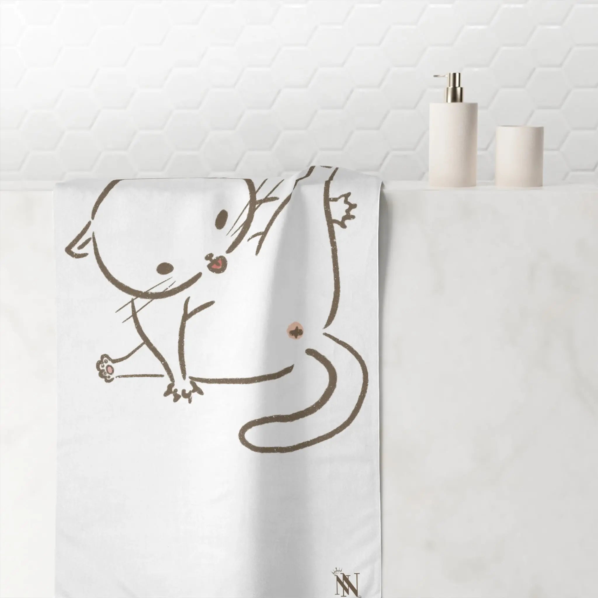 Bad Kitty | Mix & Match XL Fun-Flirty Lovers’ Towels