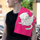 Bad Kitty Pink | Mix & Match Soft Fun-Flirty Lovers’ Towels