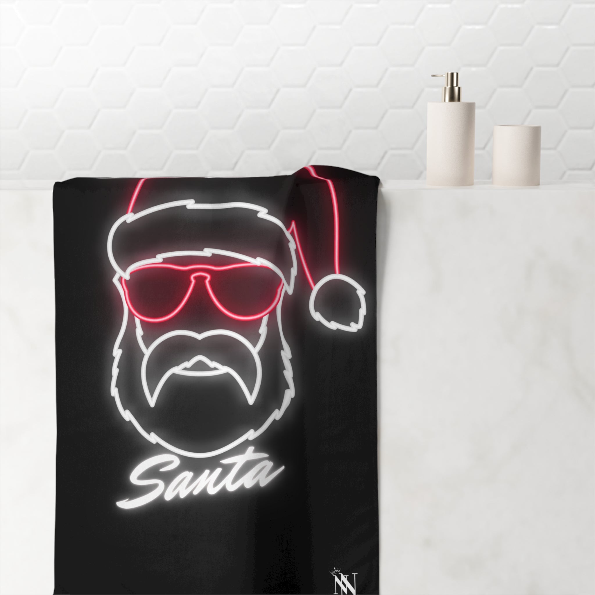 Bad Santa | Mix & Match Naughty XL Fun-Flirty Lovers’ Towels