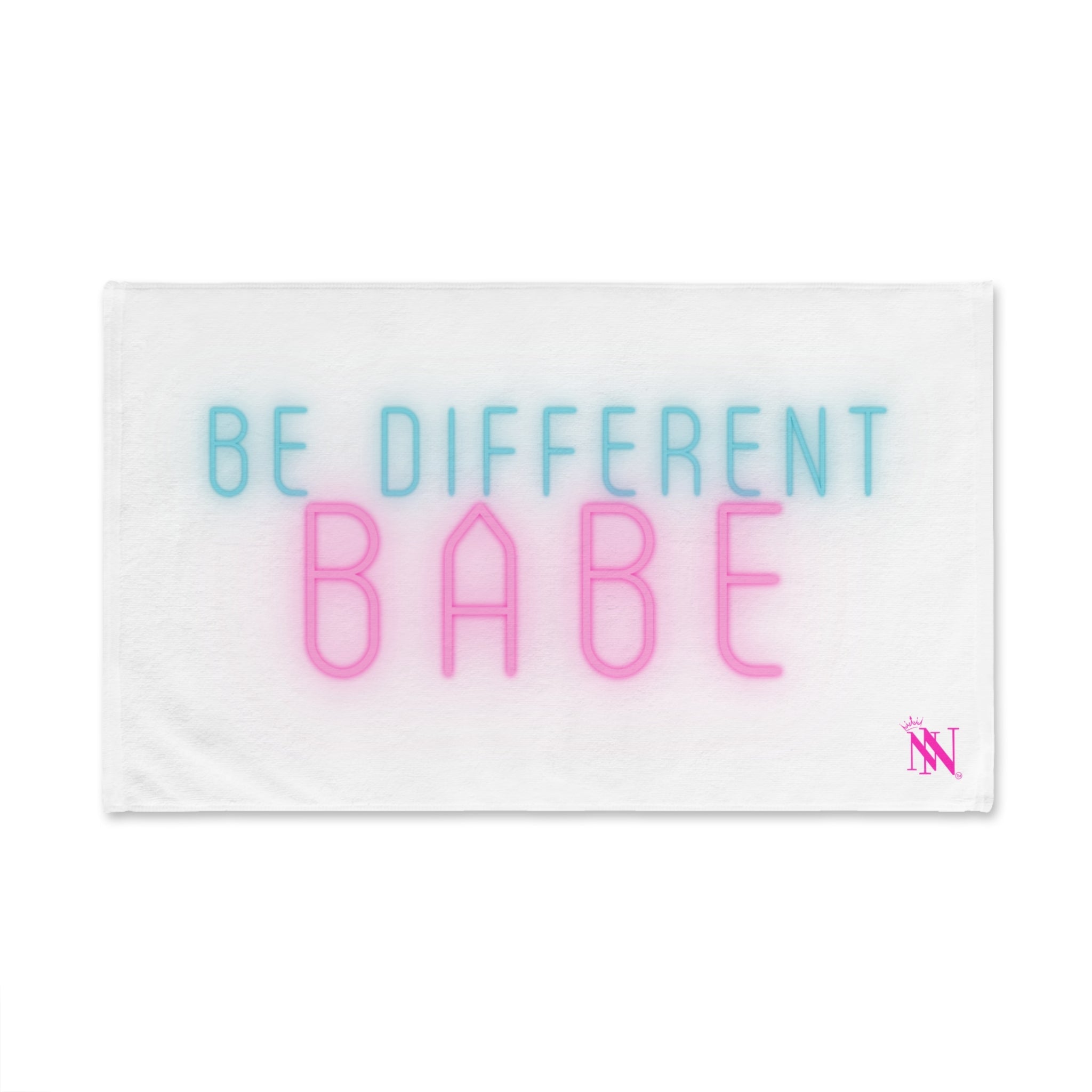 Be Different Babe White | Mix & Match Original Fun-Flirty Lovers’ Towels