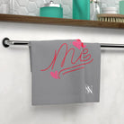 Be Mine Grey | Mix & Match Lils’ Fun-Flirty Lovers’ Towels