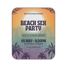 Beach Sex Party | Mix Match Fun-Flirty Lovers’ Water-Resistant Blankets