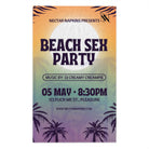 Beach Sex Party | Mix & Match Soft Fun-Flirty Lovers’ Towels