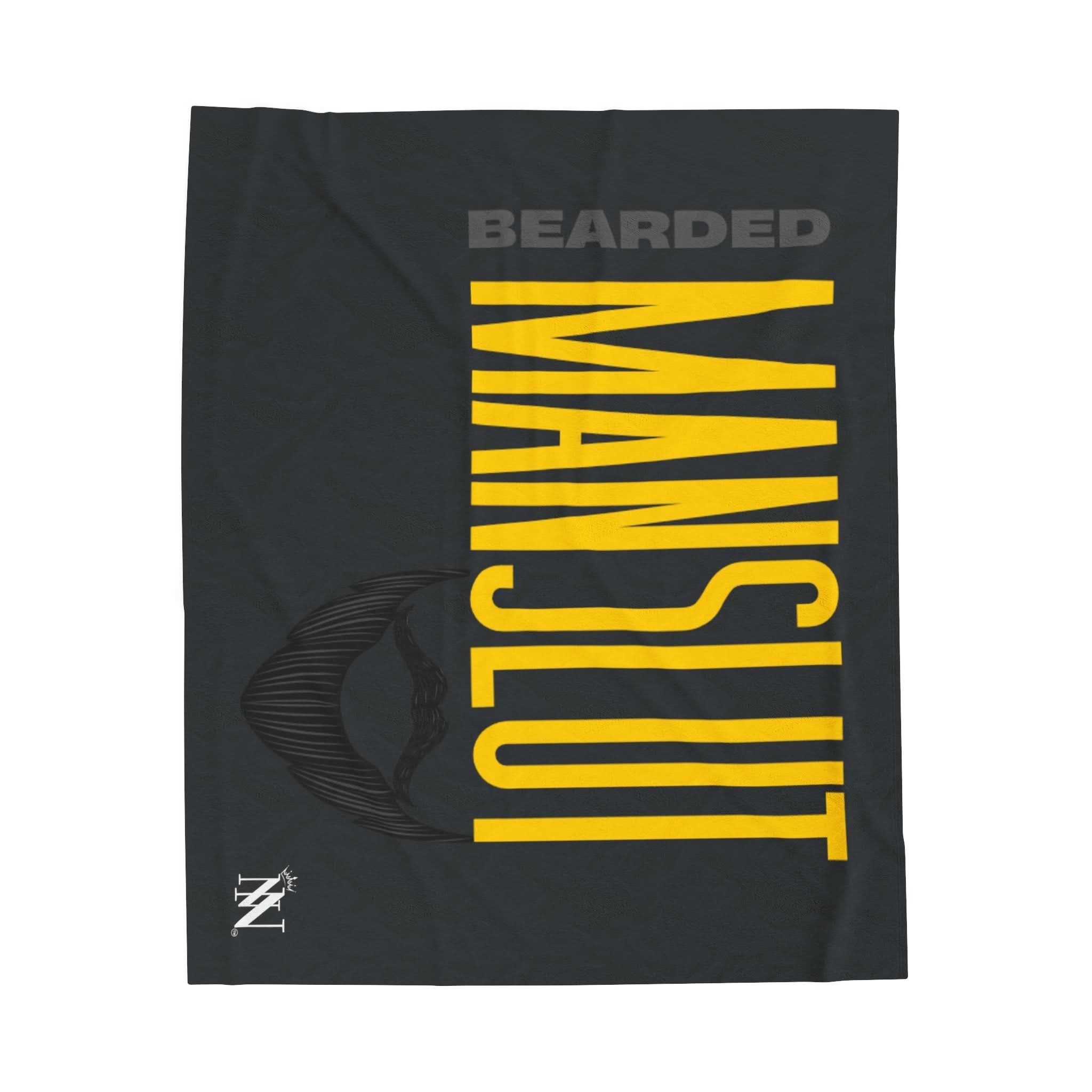 Bearded Man Slut | Mix & Match Fun-Flirty Lovers’ Blankets