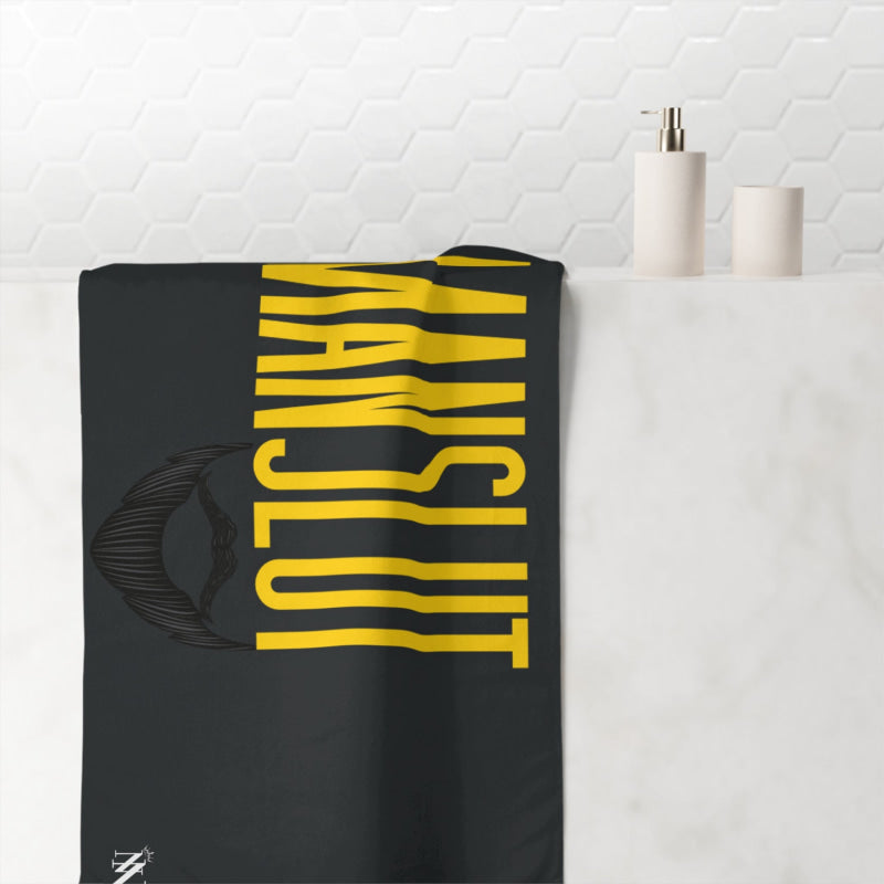 Bearded Man Slut | Mix & Match Naughty XL Fun-Flirty Lovers’ Towels