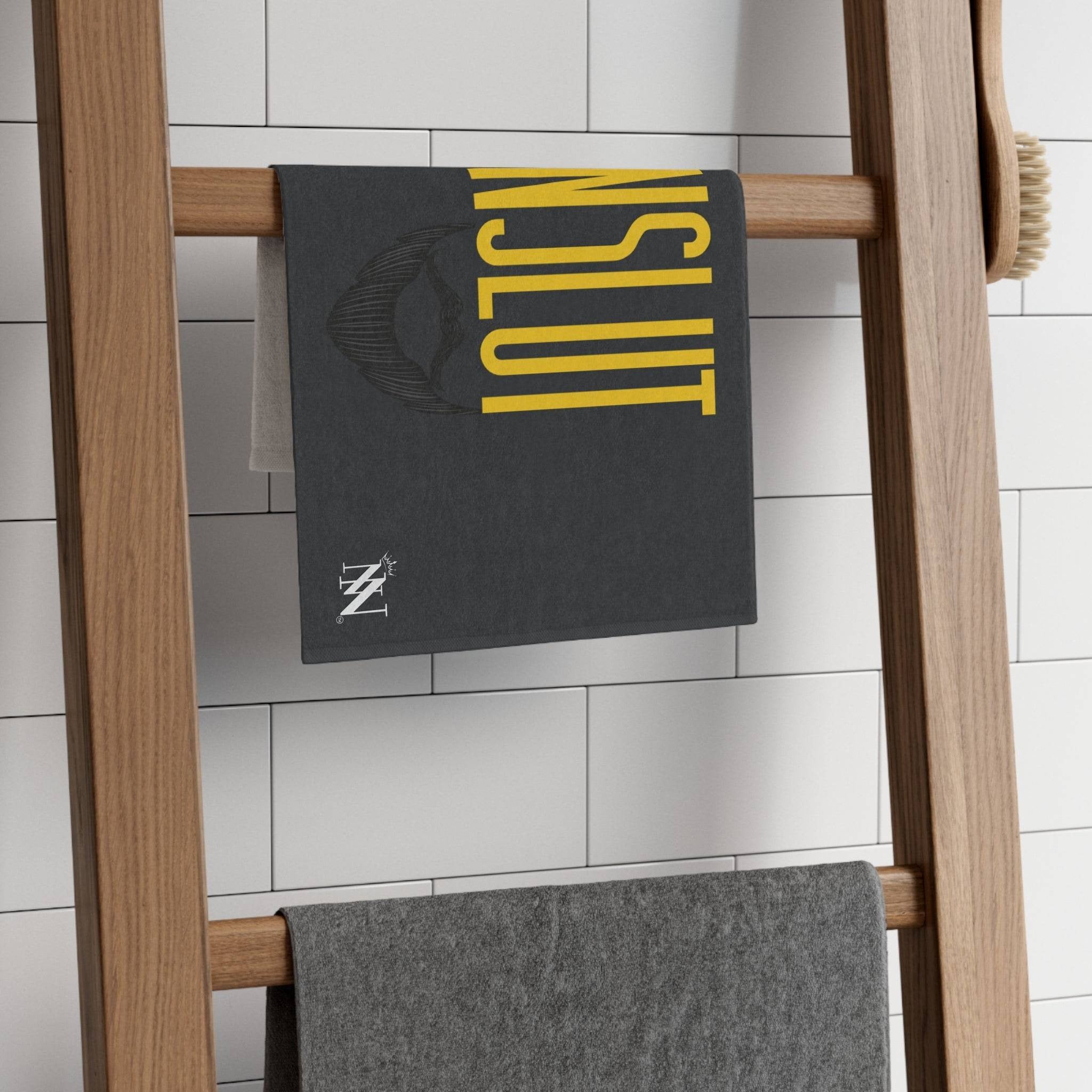 Bearded Man Slut | Mix & Match Soft Fun-Flirty Lovers’ Towels