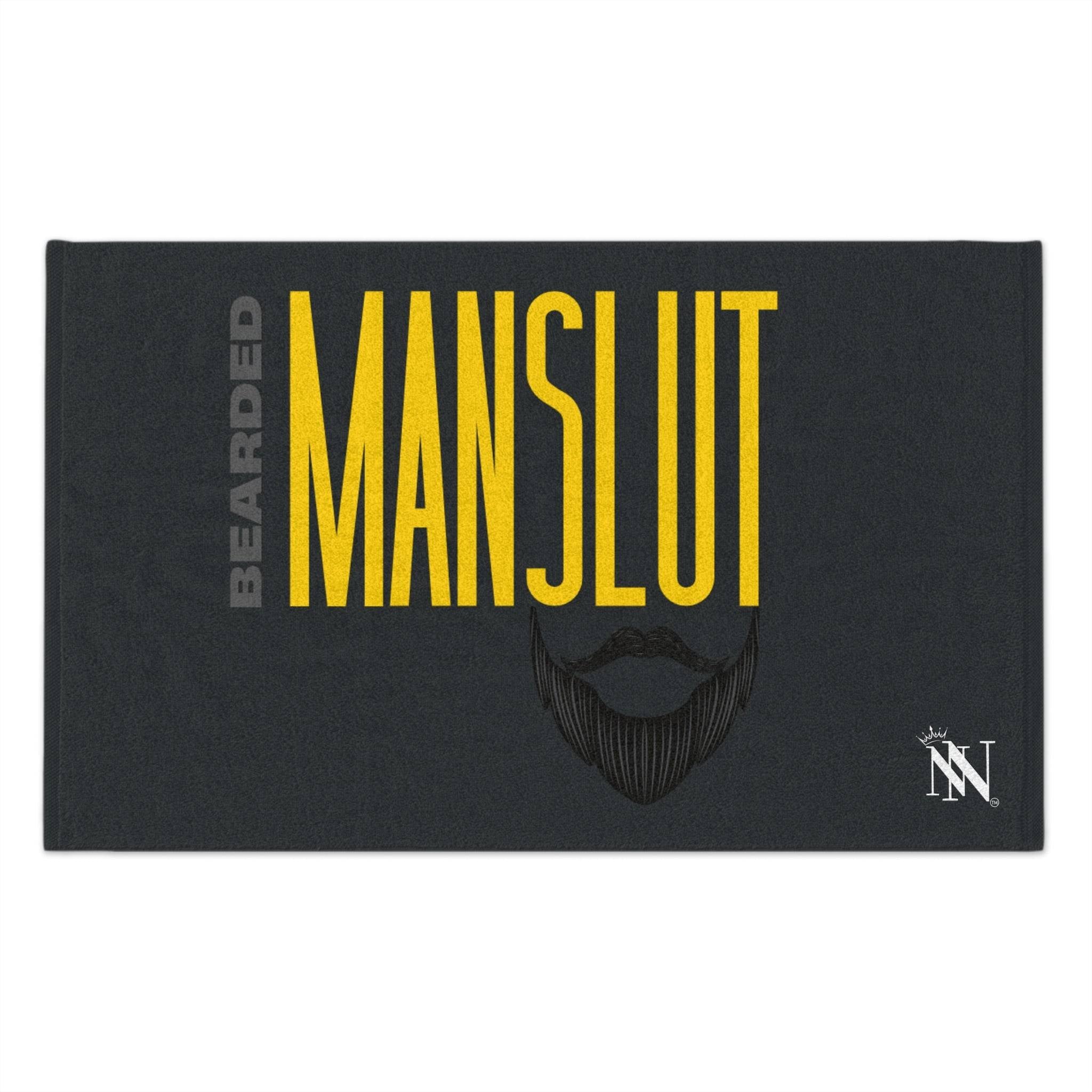 Bearded Man Slut | Mix & Match Soft Fun-Flirty Lovers’ Towels