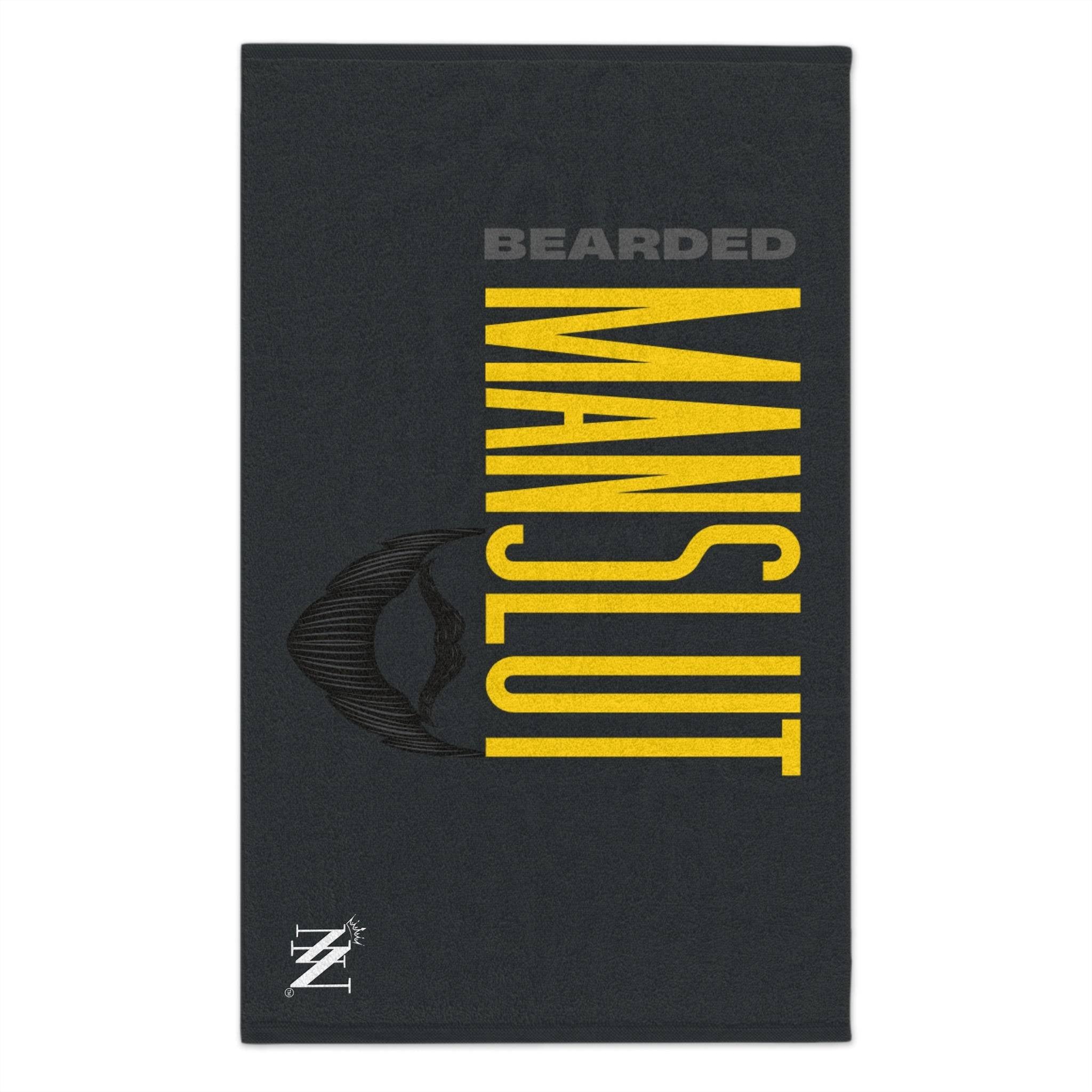Bearded Man Slut | Mix & Match Soft Fun-Flirty Lovers’ Towels