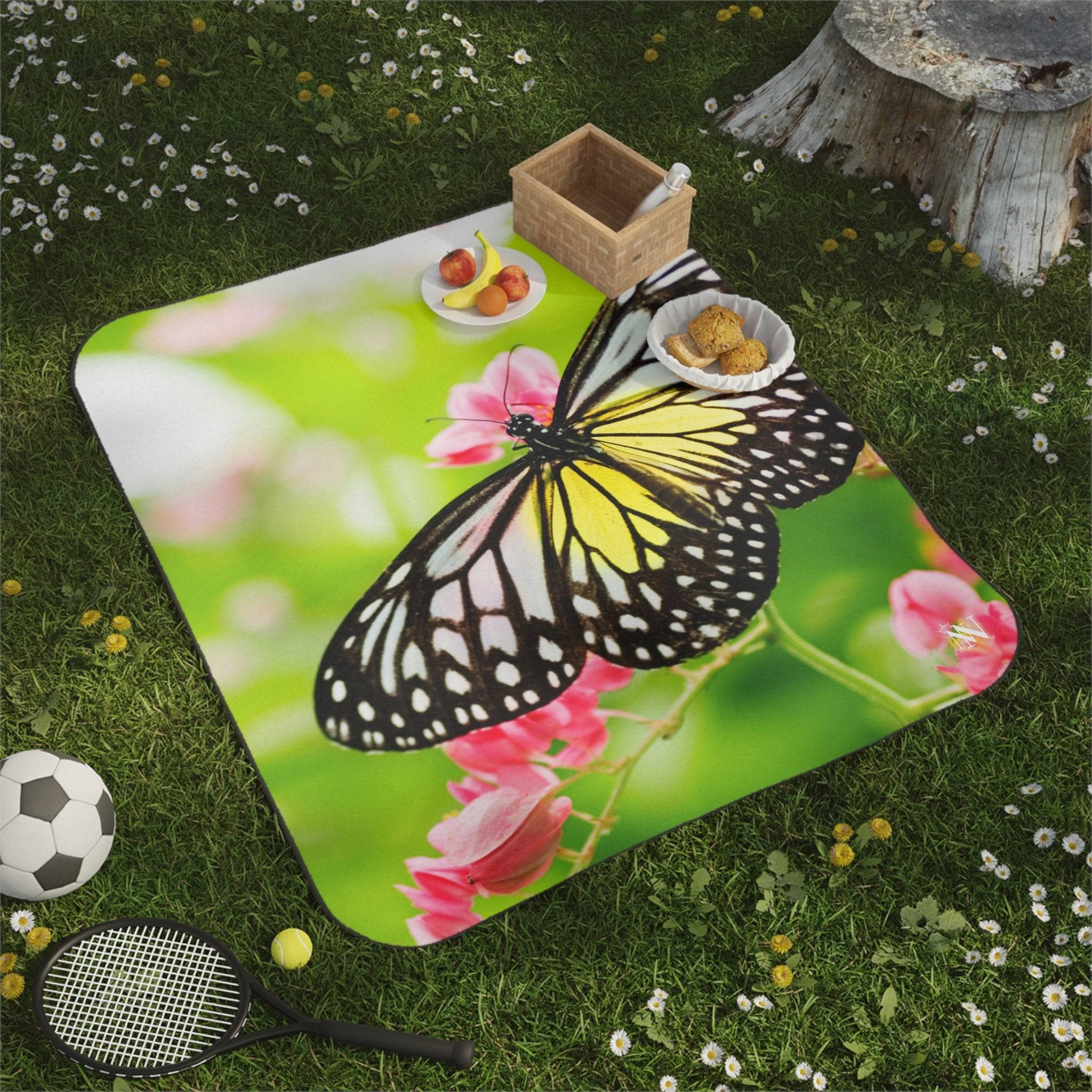 Beautiful Butterfly | Mix Match Fun-Flirty Lovers’ Water-Resistant Blankets