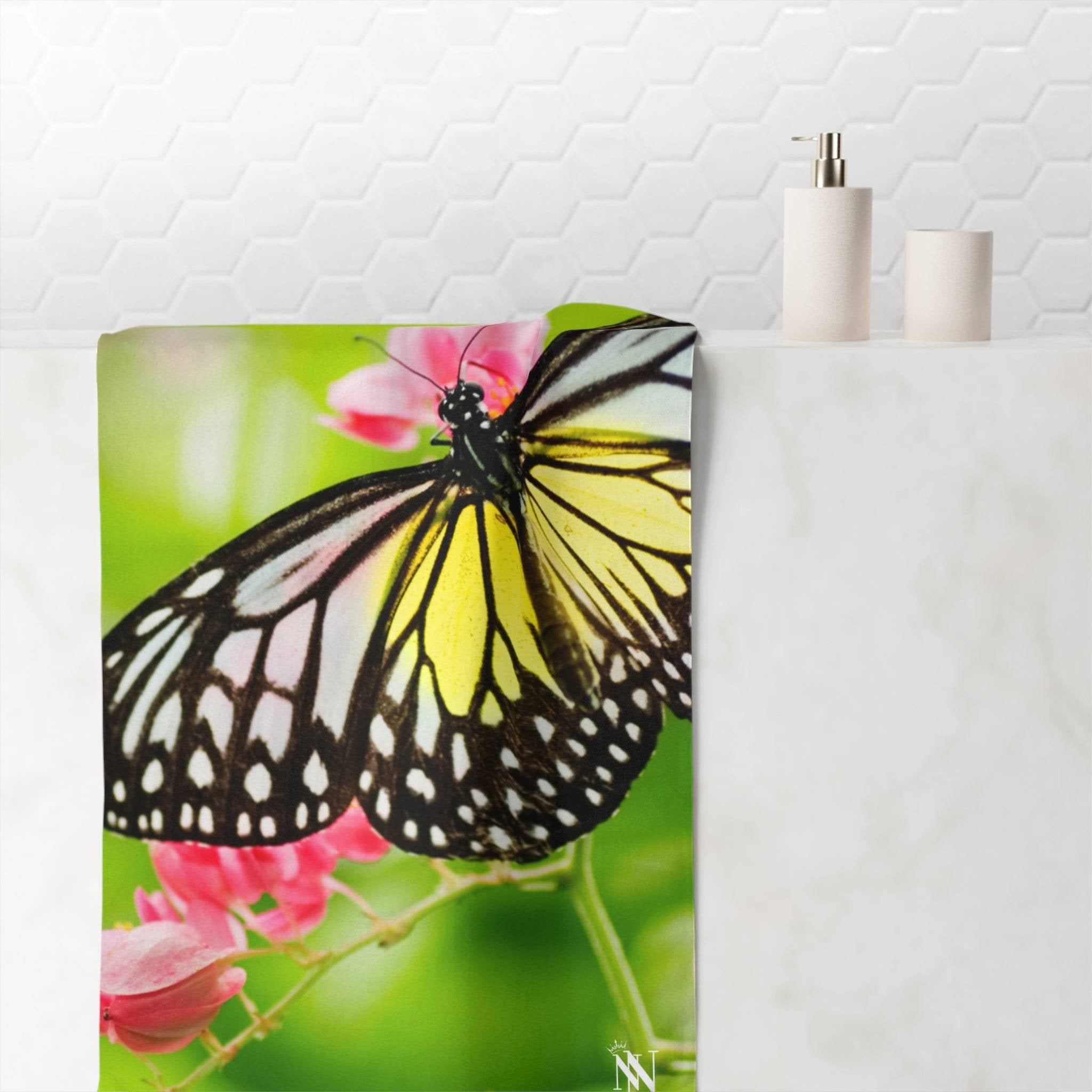 Beautiful Butterfly | Mix & Match Naughty XL Fun-Flirty Lovers’ Towels