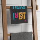 Because I Like to Eat Grey Mix & Match Soft Sex Towels | Flirty Lovers’ Gifts