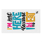 Because I Like to Eat | Mix & Match Soft Fun-Flirty Lovers’ Towels