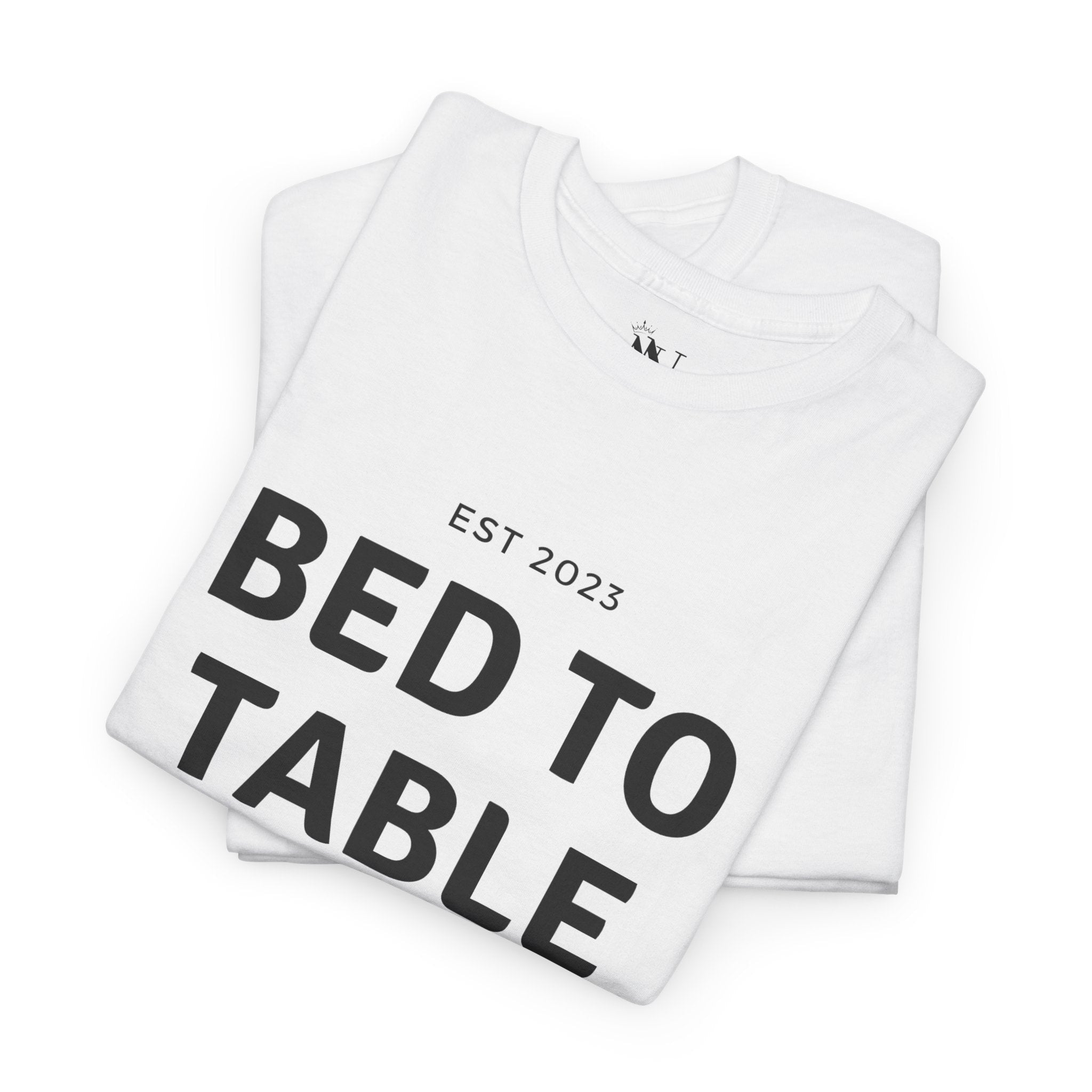 Bed to Table | Mix & Match 100% Cotton Unisex Fun-Flirty Lovers’ Tees