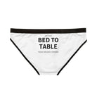 Bed to Table | Mix & Match Women’s Fun-Flirty Lovers’ Panties