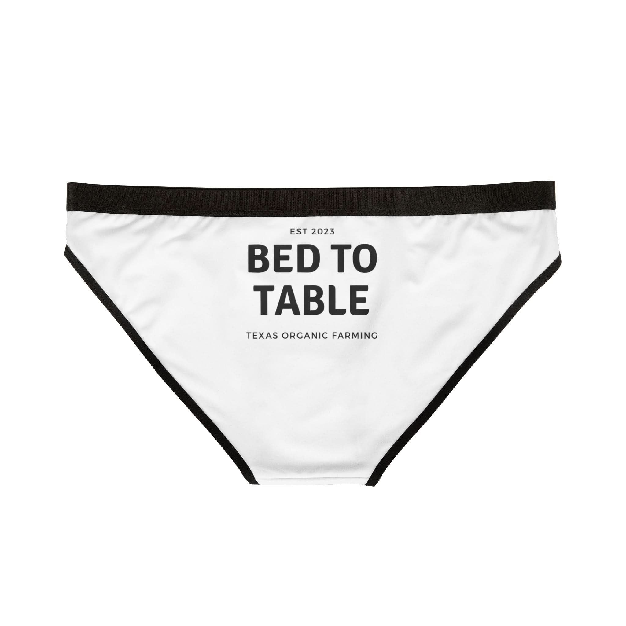 Bed to Table | Mix & Match Women’s Fun-Flirty Lovers’ Panties