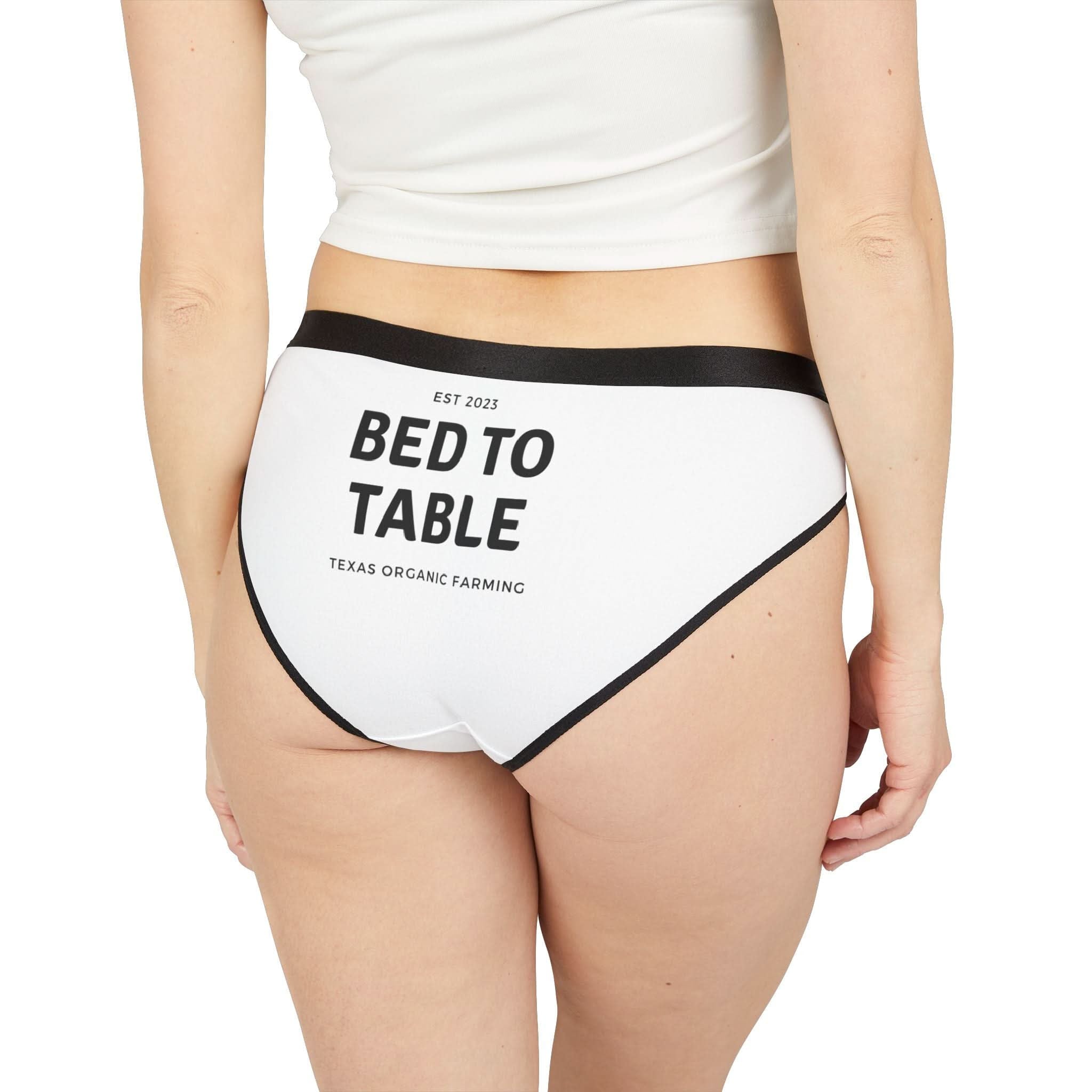 Bed to Table | Mix & Match Women’s Fun-Flirty Lovers’ Panties