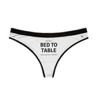 Bed To Table | Mix & Match Women’s Fun-Flirty Lovers’ Thongs