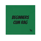 Beginner Cum Rag Green | Mix & Match Lils’ Fun-Flirty Lovers’ Towels