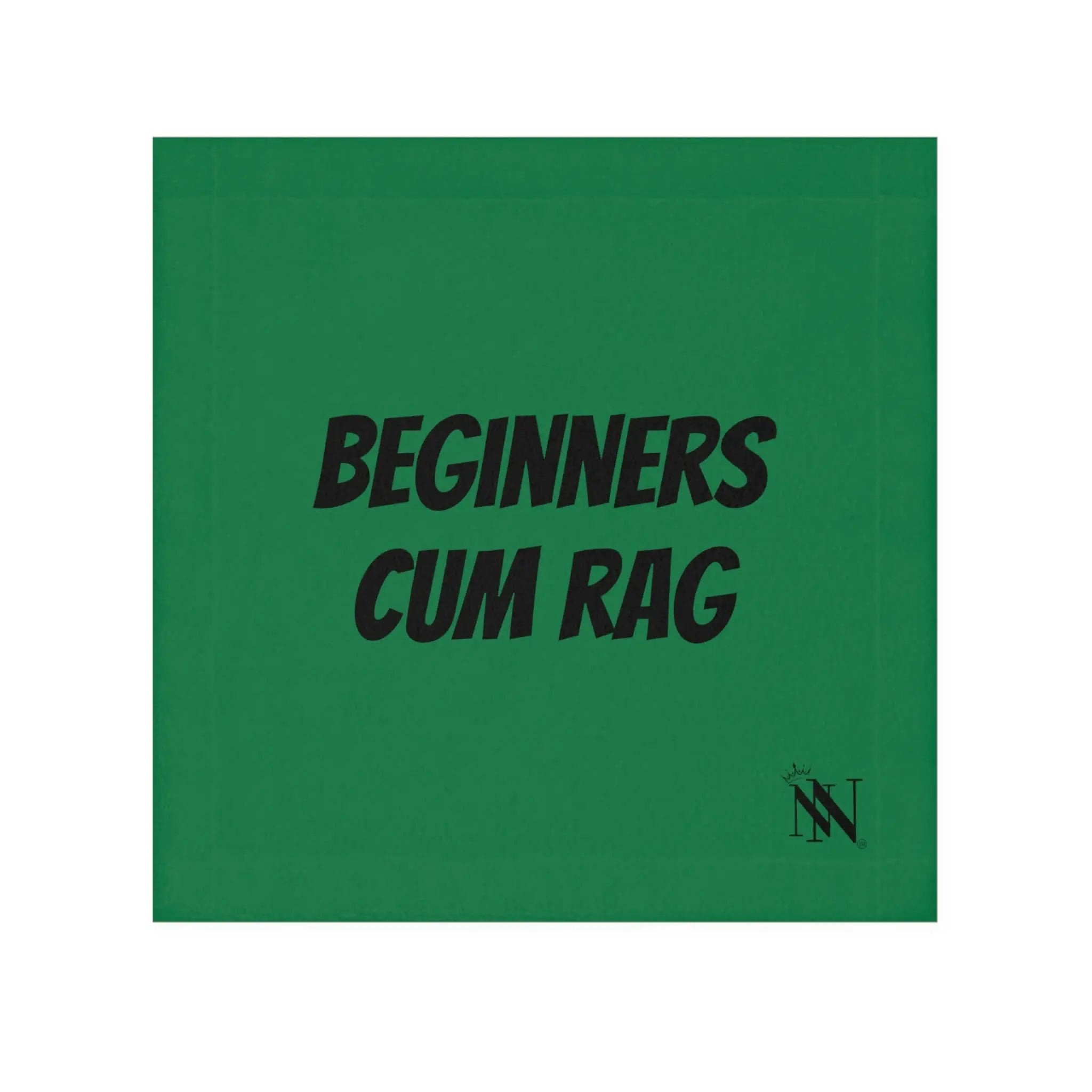 Beginner Cum Rag Green | Mix & Match Lils’ Fun-Flirty Lovers’ Towels
