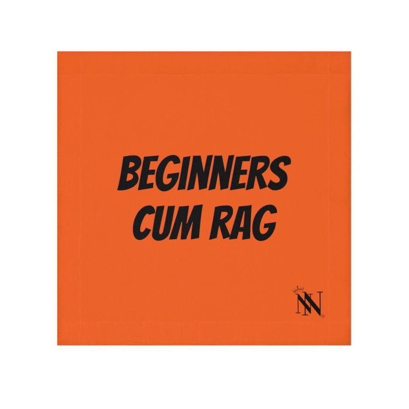 Beginner Cum Rag Orange | Mix & Match Lils’ Fun-Flirty Lovers’ Towels