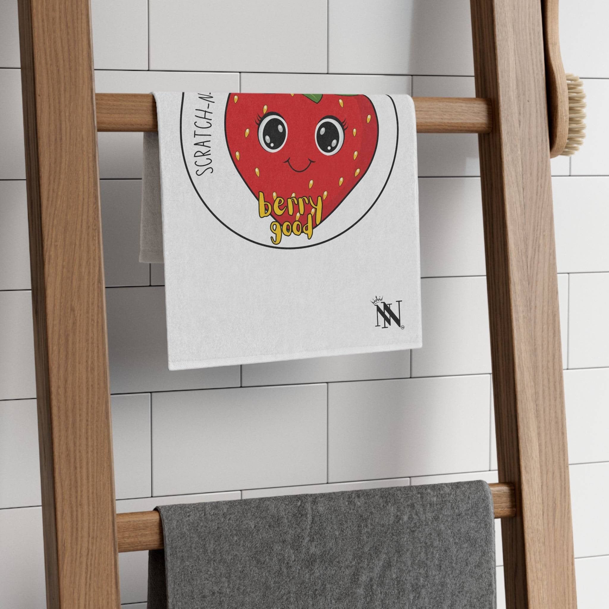 Berry Good Scratch-N-Sniff | Mix & Match Soft Fun-Flirty Lovers’ Towels