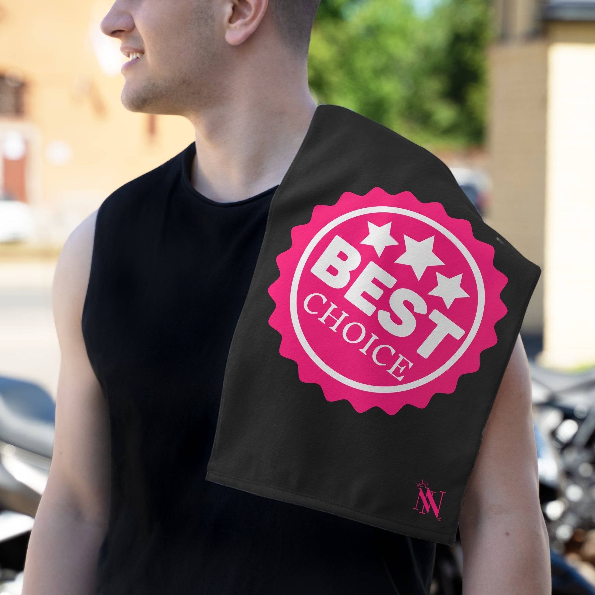 Best Choice Black Mix & Match Soft Sex Towels | Flirty Lovers’ Gifts