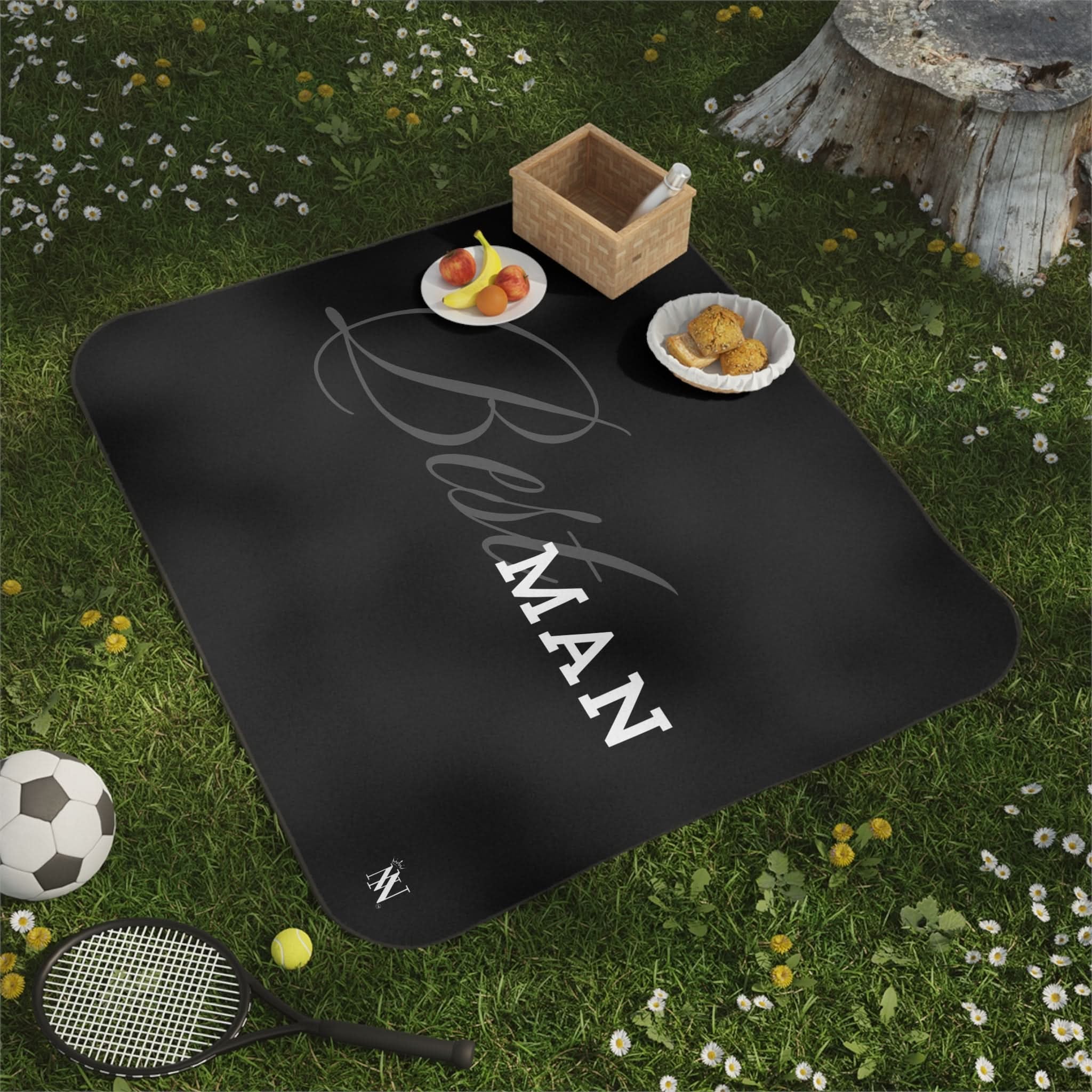 Best Man | Mix Match Fun-Flirty Lovers’ Water-Resistant Blankets