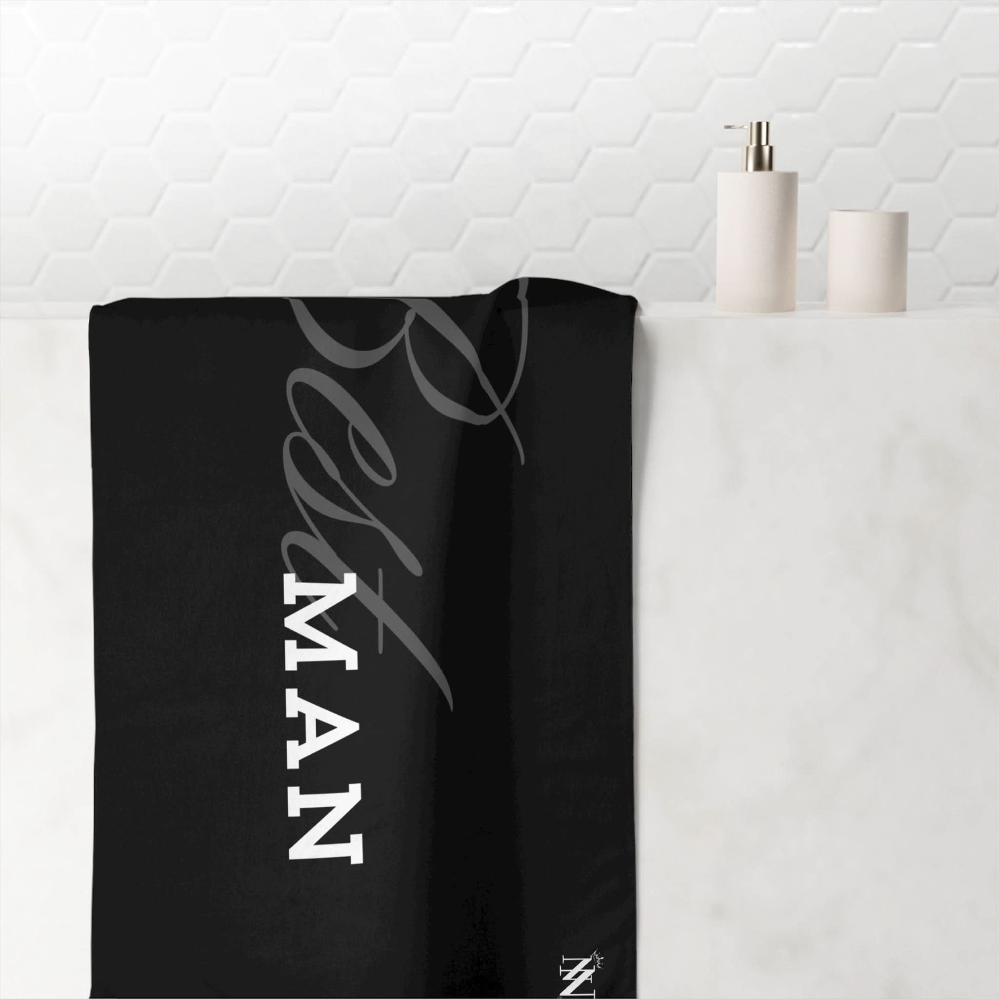 Best Man | Mix & Match Naughty XL Fun-Flirty Lovers’ Towels