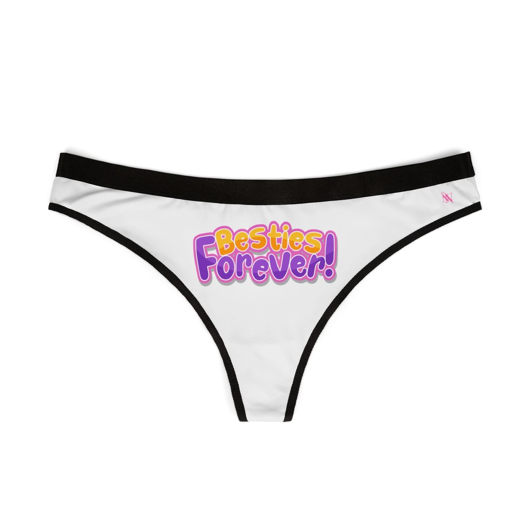 Besties Forever Match Women’s Thong Cum Sex Panties | Playful Gifts