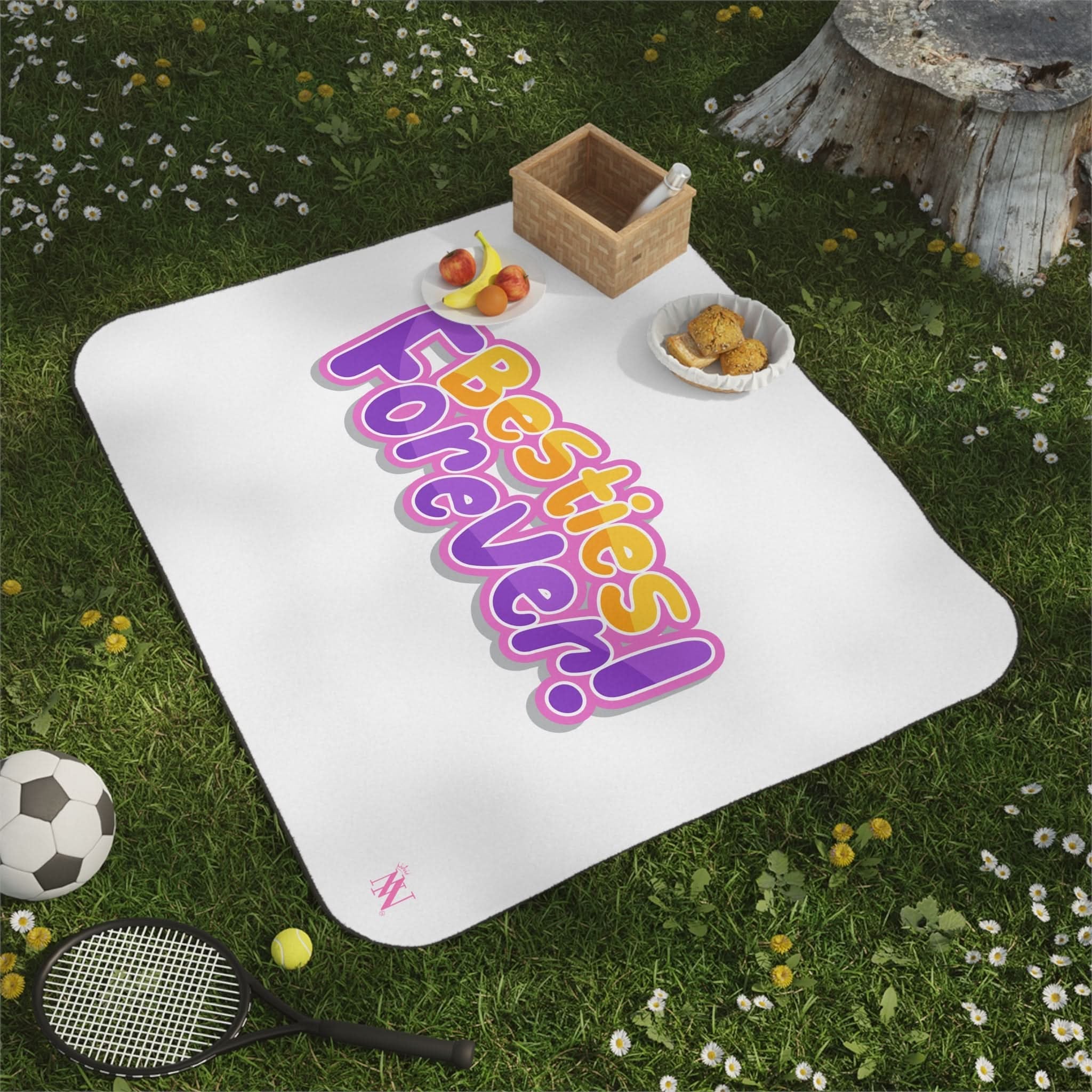 Besties Forever | Mix Match Fun-Flirty Lovers’ Water-Resistant Blankets