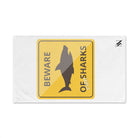 Beware of Cum Sharks | Mix & Match Original Fun-Flirty Lovers’ Towels