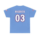 Big Dick Football Jersey | Mix & Match 100% Cotton Unisex Fun-Flirty Lovers’ Tees