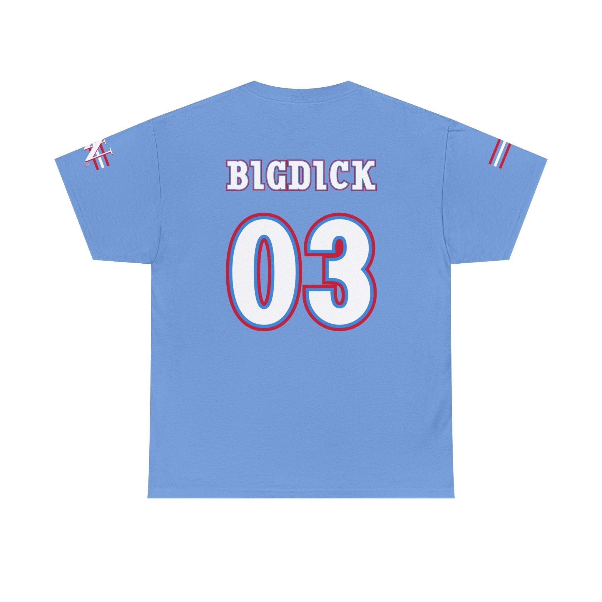 Big Dick Football Jersey | Mix & Match 100% Cotton Unisex Fun-Flirty Lovers’ Tees