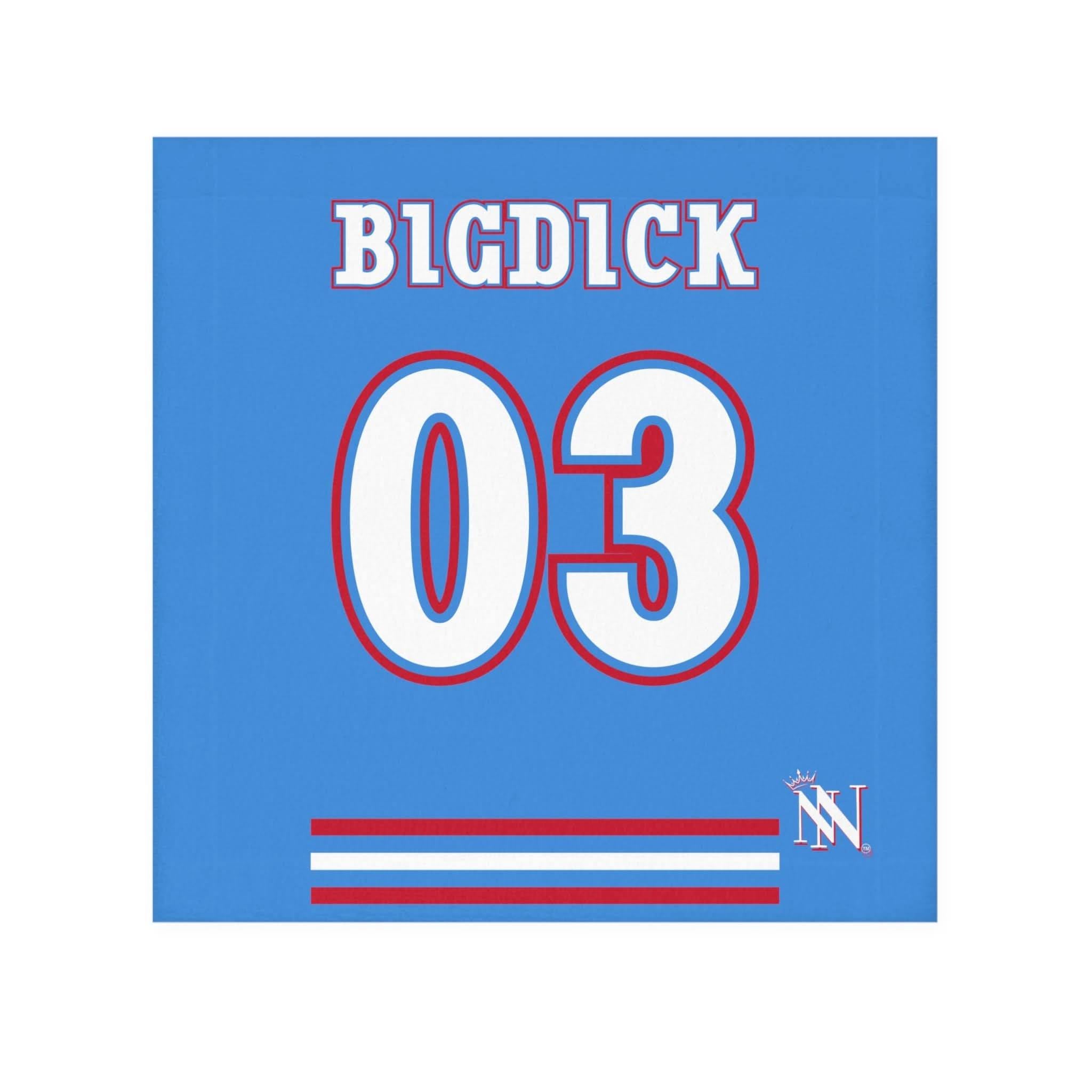 Big Dick Football Jersey | Mix & Match Lils’ Fun-Flirty Lovers’ Towels