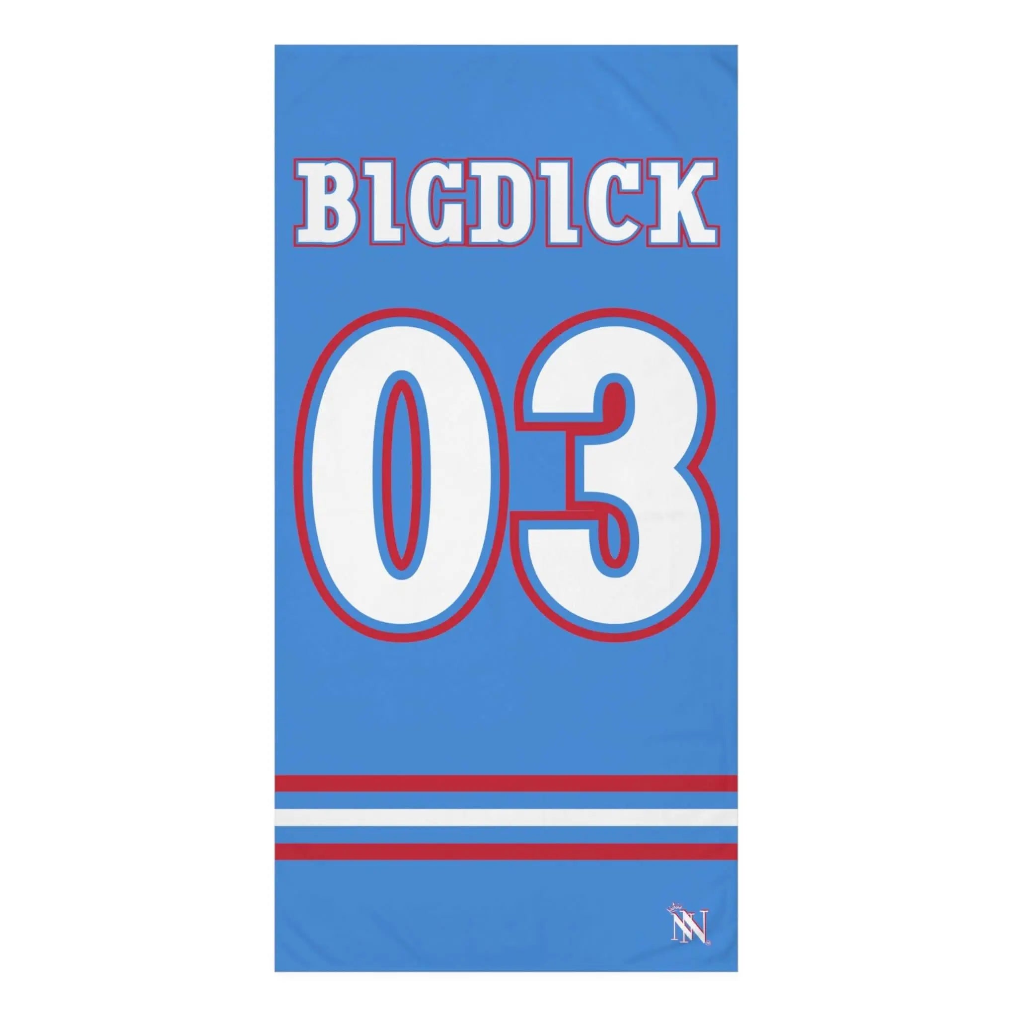 Big Dick Football Jersey | Mix & Match Naughty XL Fun-Flirty Lovers’ Towels