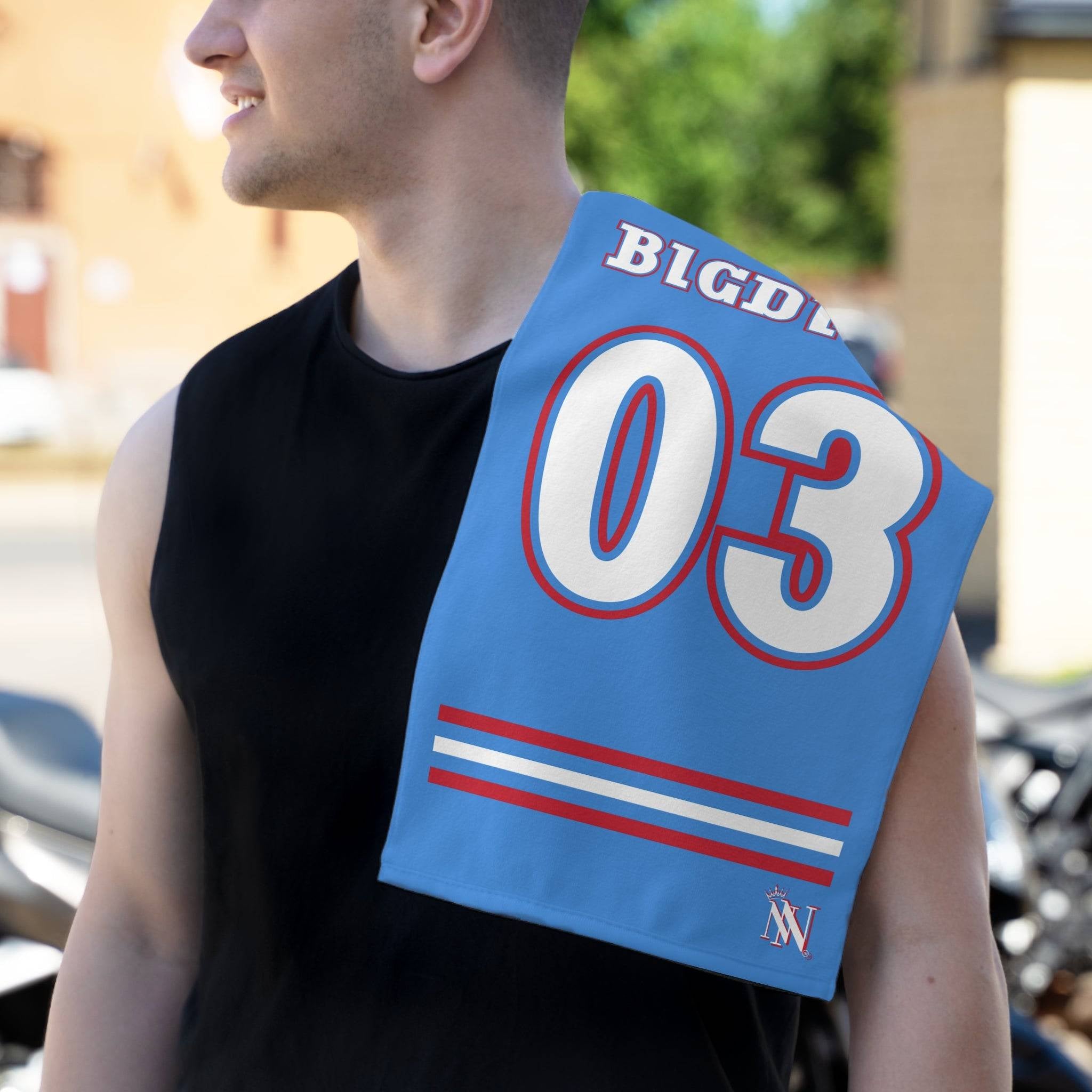 Big Dick Football Jersey | Mix & Match Soft Fun-Flirty Lovers’ Towels