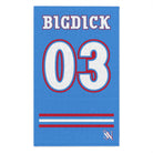 Big Dick Football Jersey | Mix & Match Soft Fun-Flirty Lovers’ Towels