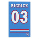 Big Dick Football Jersey | Mix & Match Soft Fun-Flirty Lovers’ Towels