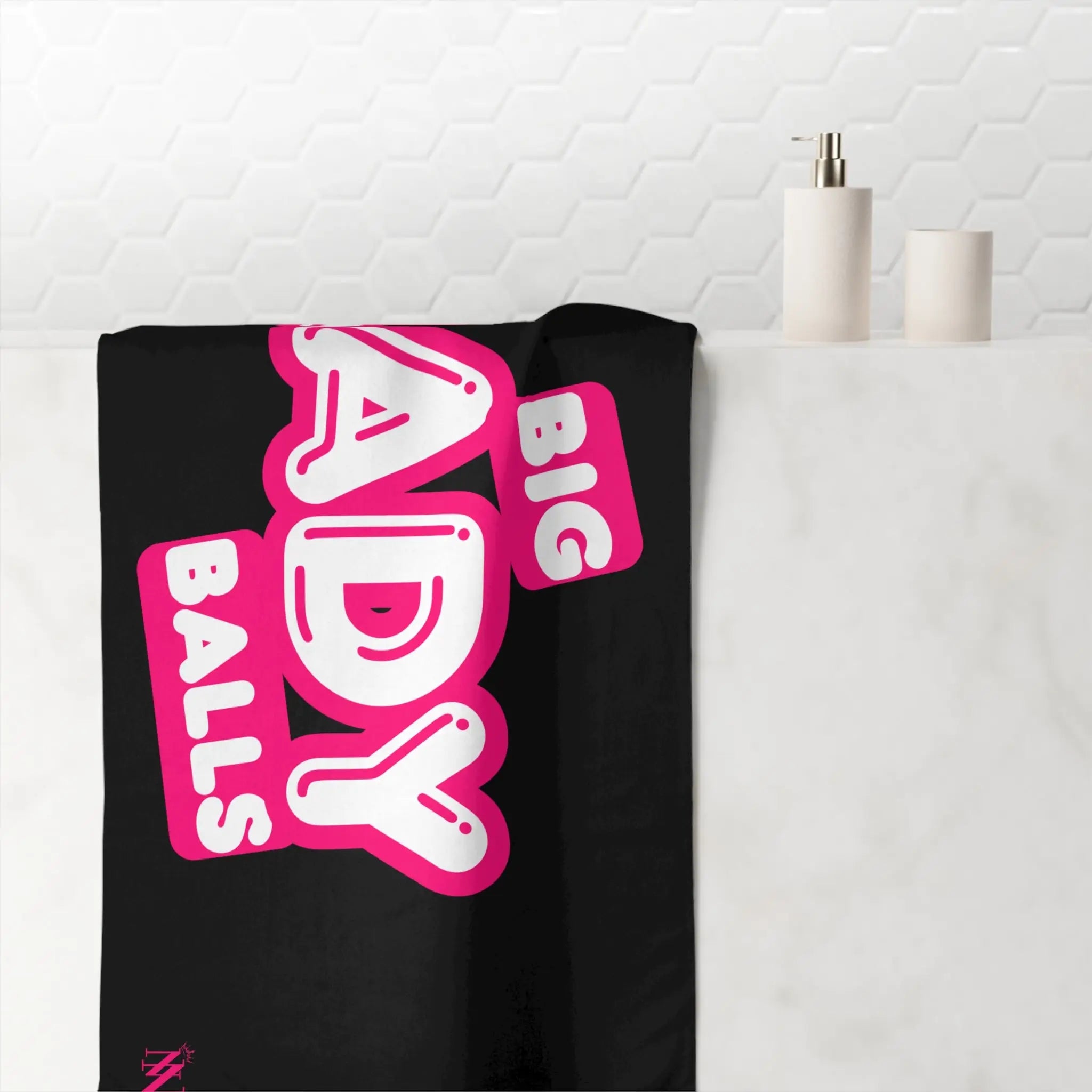 Big Lady Balls | Mix & Match XL Fun-Flirty Lovers’ Towels