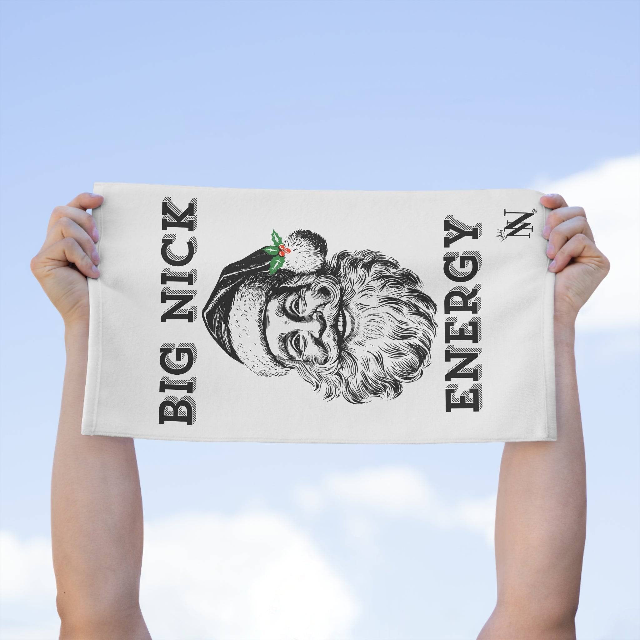 Big Nick Energy | Christmas Mix & Match Soft Fun-Flirty Lovers’ Towels