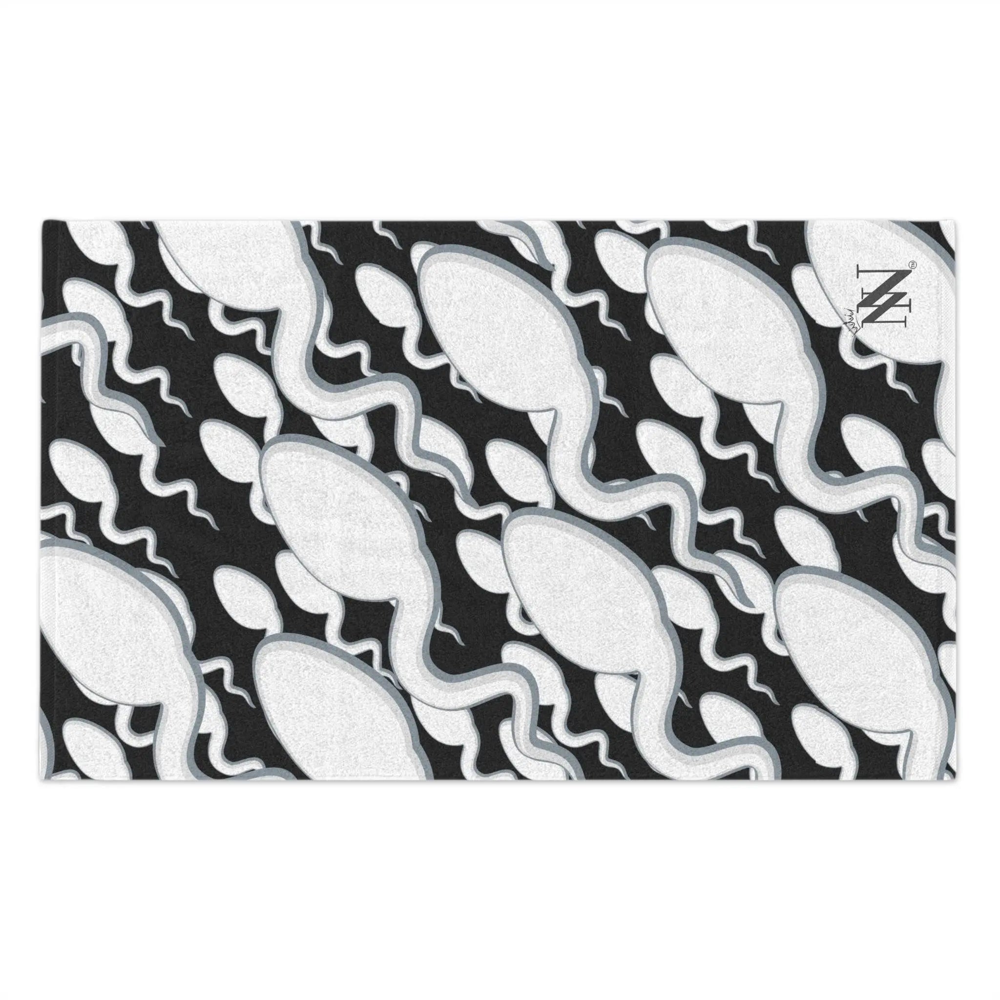 Big Swimmers Dark Grey Mix Match Soft Sex Towels | Flirty Lovers’ Gifts
