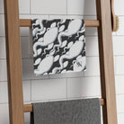 Big Swimmers Dark Grey Mix Match Soft Sex Towels | Flirty Lovers’ Gifts