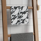 Big Swimmers Dark Grey Mix Match Soft Sex Towels | Flirty Lovers’ Gifts