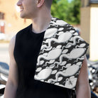 Big Swimmers Dark Grey Mix Match Soft Sex Towels | Flirty Lovers’ Gifts