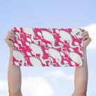 Big Swimmers Pink Mix Match Soft Sex Towels | Flirty Lovers’ Gifts
