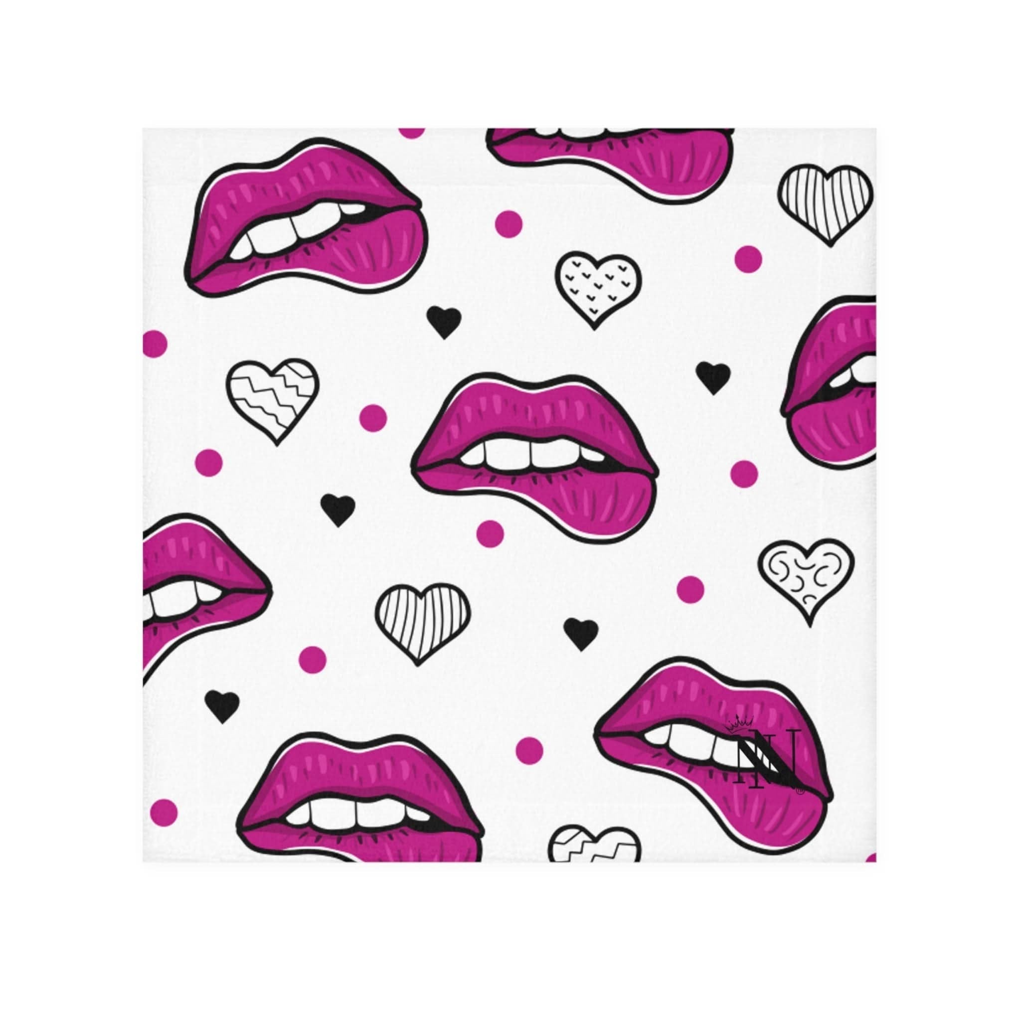 Bite My Heart | Mix & Match Lils’ Fun-Flirty Lovers’ Towels
