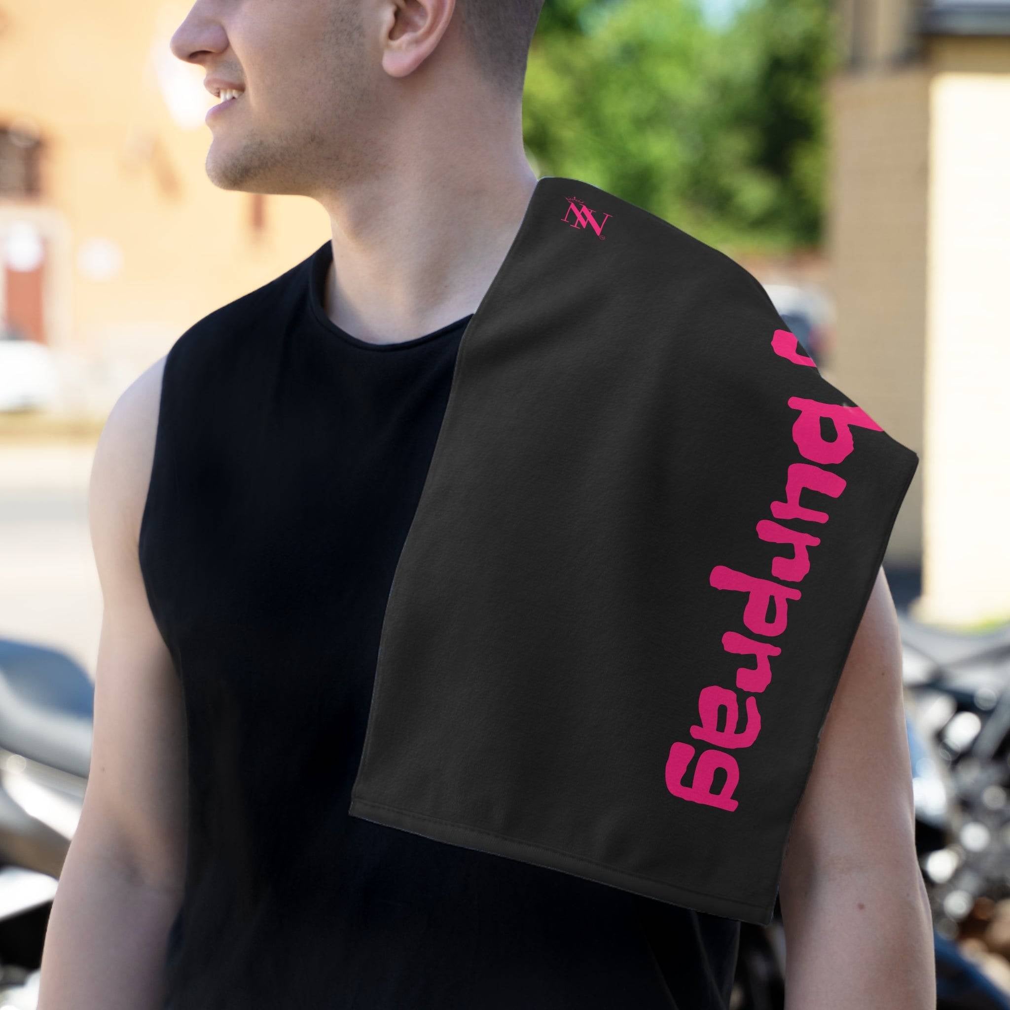 BJ Burp Rag Pink Mix & Match Soft Sex Towels | Flirty Lovers’ Gifts